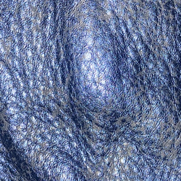 Cole Haan Blue Leather Tote - Picture 7 of 10